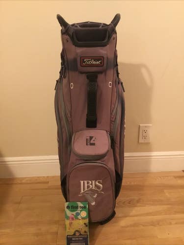 Titleist Cart 14 Golf Bag with 14-way Dividers & Rain Cover