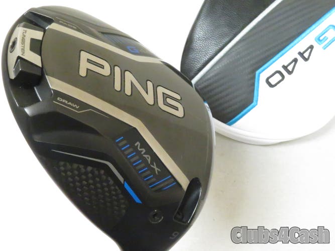 PING G440 Max Driver 9 TOUR 2.0 Chrome 65 X-Flex +Cover  Near MINT