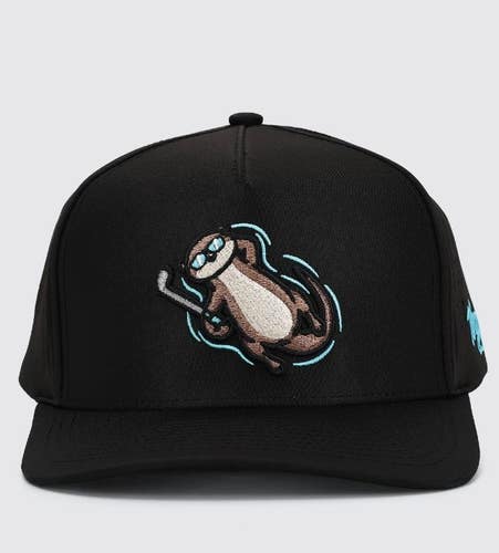 Waggle Golf Otter Nonsense Adjustable Snapback Golf Cap New