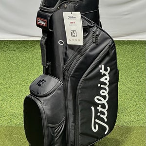 Titleist Cart 14 Golf Cart Bag TB22CT6 Black/White NEW!