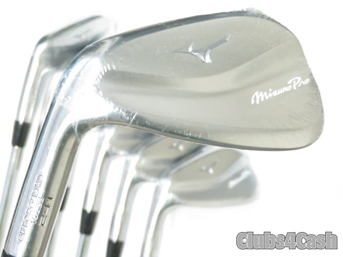 Mizuno PRO 241 Irons Forged KBS Tour 120 Stiff 4-P .. LEFT LH   Open Box