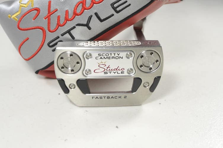 Titleist 2026 Scotty Cameron Studio Style Fastback 2 38" Putter RH Steel #223548
