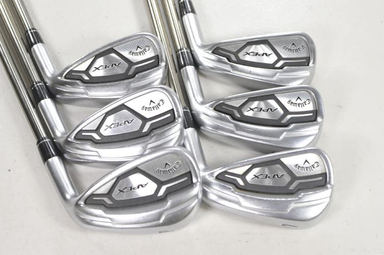 Callaway Apex CF16 5-PW Iron Set Stiff Flex RH Recoil ES 780 F4 Graphite #222676