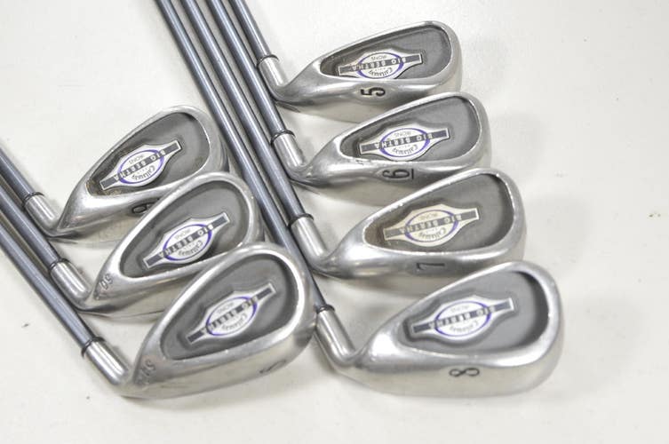 Callaway Big Bertha 2002 5-W,SW Iron Set Ladies Flex RCH 65g Graphite # 223325