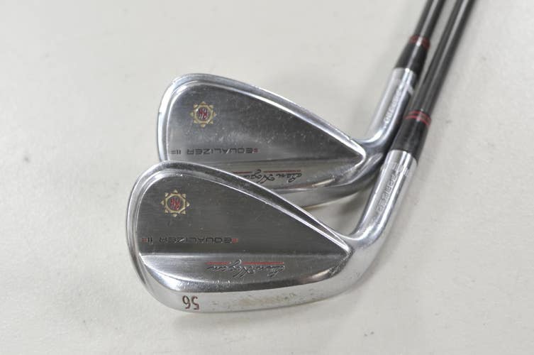 LEFT HAND Ben Hogan Equalizer II 50*, 56* Wedge Set Senior Flex Graphite #223459