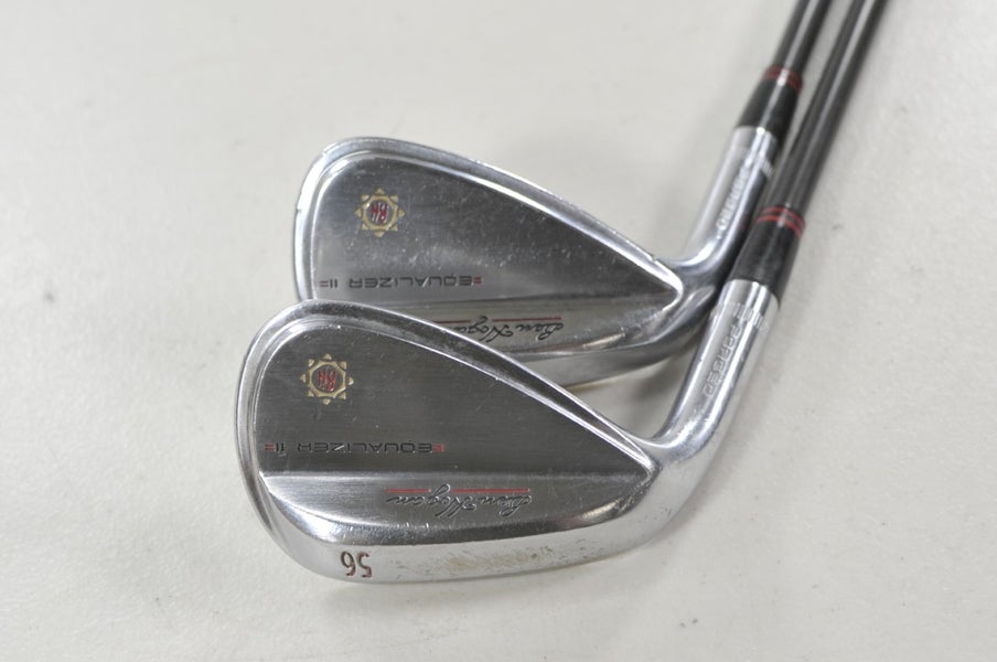 LEFT HAND Ben Hogan Equalizer II 50*, 56* Wedge Set Senior Flex Graphite #223459