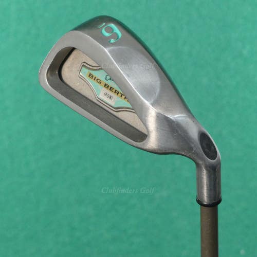 Lady Callaway Original Big Bertha Single 6 Iron Factory Ladies Gems Graphite