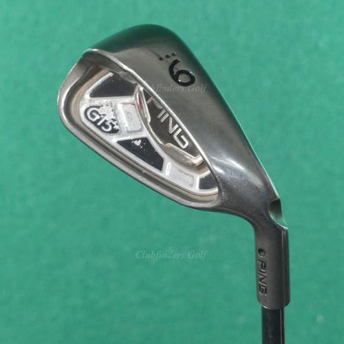 Ping G15 Black Dot Single 9 Iron Factory AWT Steel Stiff *READ*