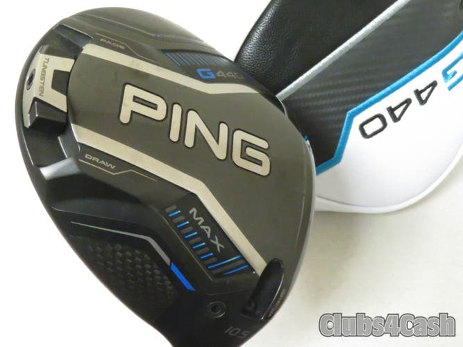 PING G440 Max Driver 10.5° Denali Red 60g 6.0 Stiff Flex  NICE