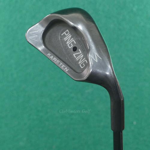 Ping Zing Stainless Black Dot PW Pitching Wedge Karsten KT-M Steel Stiff