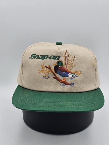 Vintage Snap On Tools Nature Duck Promo Embroidered K Products Hat Snapback