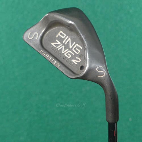 Ping Zing 2 Black Dot SW Sand Wedge Karsten JZ Steel Stiff