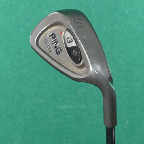 Ping i3+ Blade Red Dot SW Sand Wedge Factory CS Lite Steel Regular