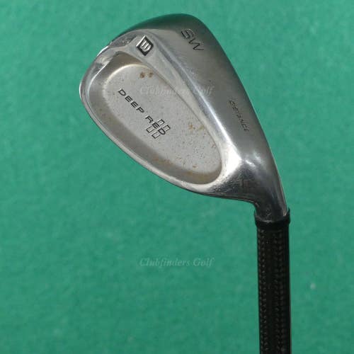 Wilson Deep Red II Distance SW Sand Wedge Factory Tri-Ply UST Graphite Regular