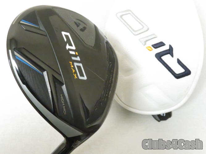 Taylormade Qi10 Max Fairway 16°  3 Wood Fujikura Ventus Red 5-R Velocore+Cover