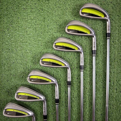 Nike Slingshot 4D Iron Set 4-PW Speed Step Superlite Regular Flex Steel