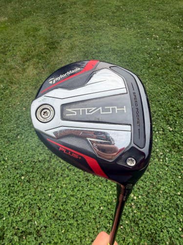TaylorMade Stealth Plus 3-Wood 15 HZRDUS Smoke Rdx Red Stiff Flex 42" +HC NICE