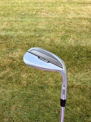 Ping s159 Chrome Lob Wedge 60 / 8 Black Dot Dynamic Gold Stiff Flex 35.25"