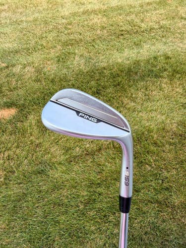 Ping s159 Chrome Gap Wedge 52 / 12 Black Dot Dynamic Gold Stiff Flex 35.25"