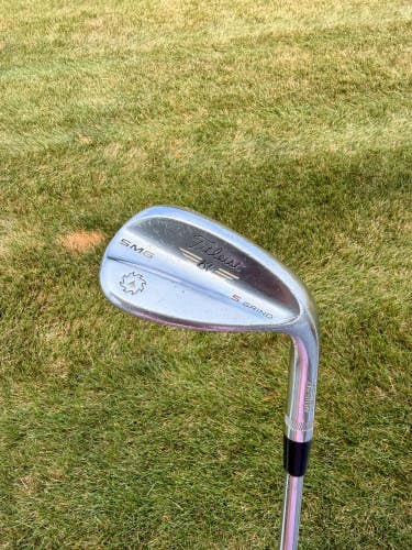 Titleist Vokey SM6 Tour Chrome Lob Wedge 58 / 10 Stock Wedge Flex 35"