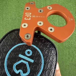 LAB L.A.B. DF3 Mallet Putter Custom Orange Left Handed 35 69 Lie Angle