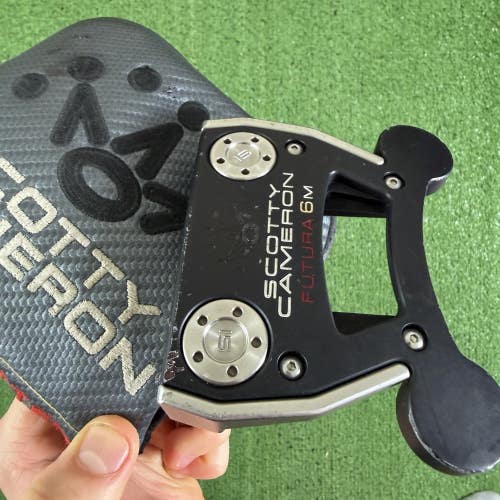 Scotty Cameron Futura 6M Mallet Putter Left Handed 34 With Headcover