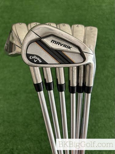 Callaway Mavrik Iron Set 5-A / True Temper Elevate 95 Regular