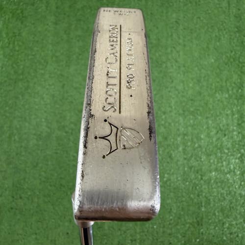 Scotty Cameron Pro Platinum Newport Two 2 Blade Putter Left Handed 35