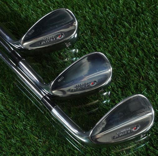 Giga s510 Pursuit Forged Wedges Set 52 GW, 56 SW, 60 LW Stiff Steel RH ~ Nice!!