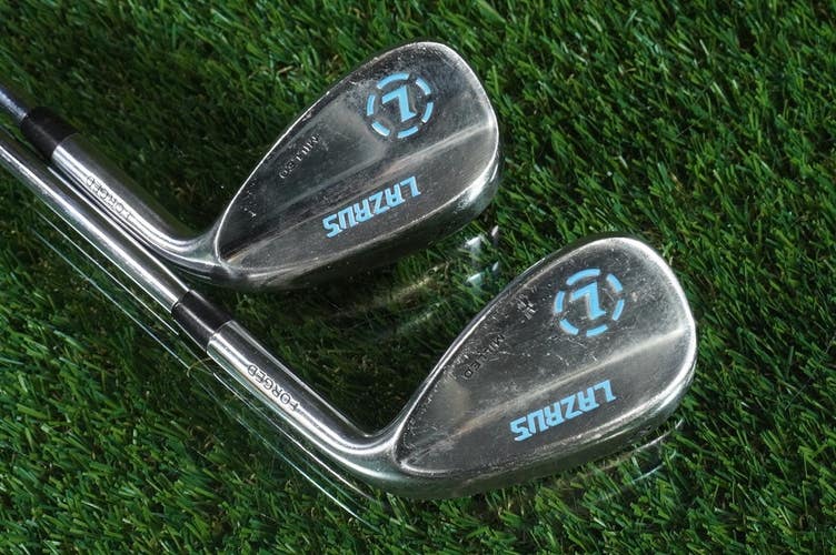 Lazrus Milled Wedges Set 52 GW, 56 SW Wedge Flex Steel Shaft RH