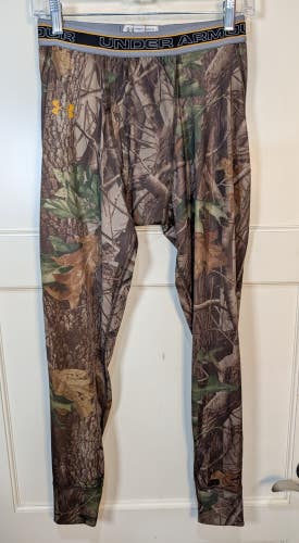 Under Armour Realtree Compression Pants Mens XL Camo Hunting Base Layer Leggings