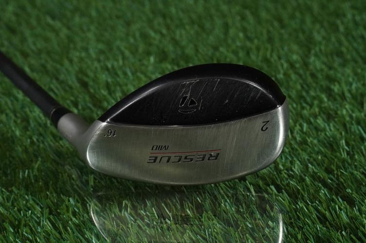 Women's TaylorMade Rescue Mid 16 2 Hybrid Iron 2H Ladies Flex Graphite Shaft RH