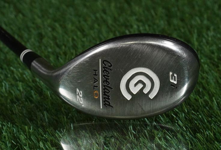 Cleveland Halo 22 3 Hybrid Iron 3H Stiff Flex Graphite Shaft RH