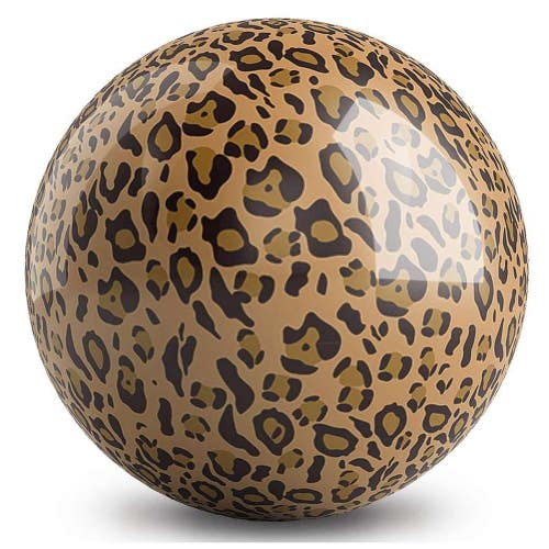 On The Ball Bowling KR Strikeforce Natures Natural Leopard 8lb Bowling Ball Made