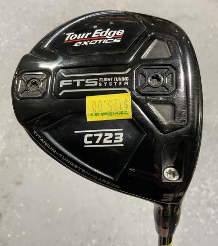 Tour Edge EXOTICS C723 15 #3 Fairway Wood 43" HZRDUS 5.5 Regular Flex USED