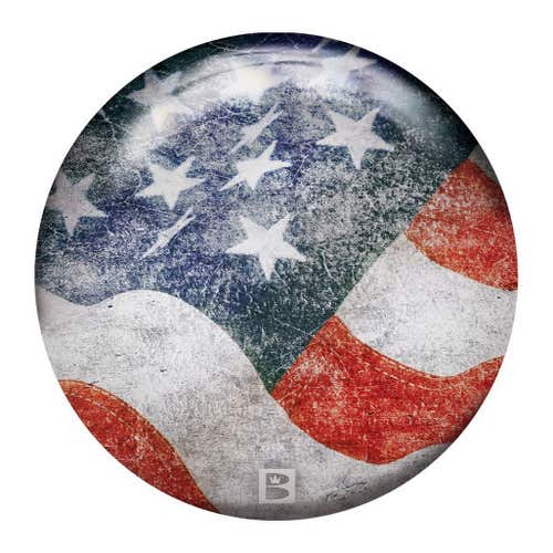 Brunswick Stars and Stripes Viz-A-Ball Bowling Ball 6lbs