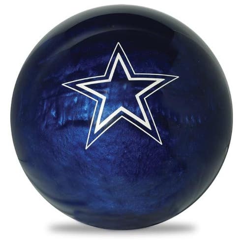 KR Strikeforce NFL Dallas Cowboys Undrilled Polyester Bowling Ball - Available i