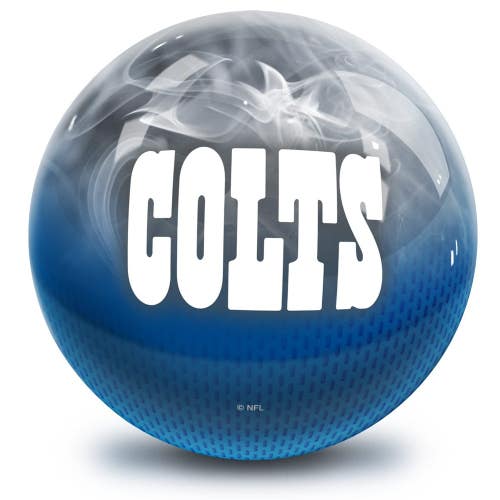 On The Ball Bowling NFL Indianapolis Colts Undrilled Bowling Ball (On Fire, 10lb