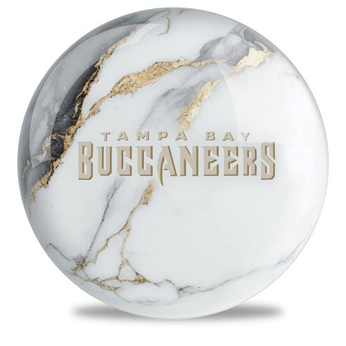 On The Ball Bowling NFL Tampa Bay Buccaneers Undrilled Bowling Ball (Marble, 15l