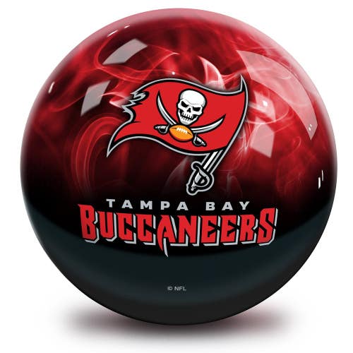 On The Ball Bowling NFL Tampa Bay Buccaneers Undrilled Bowling Ball (On Fire, 12