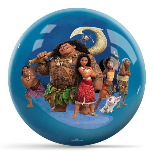 KR Strikeforce Disney Moana 2 Characters Undrilled Bowling Ball (6, Pounds)