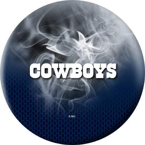 NFL Dallas Cowboys Undrilled Polyester Bowling Ball (On Fire, 16lb)