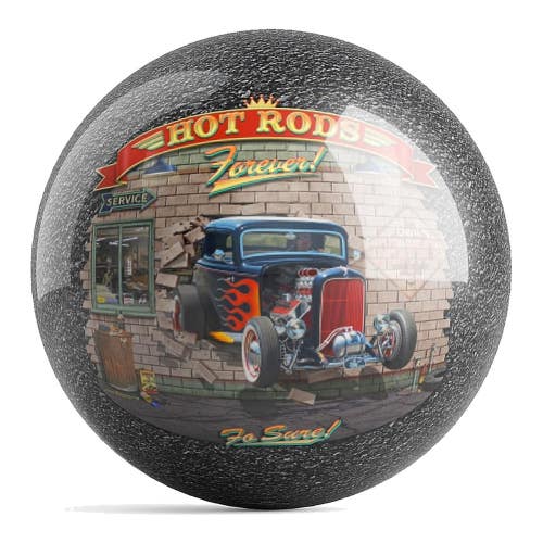OTB Larry Grossman Hot Rods UNDRILLED Bowling Ball (10, Pounds)