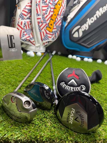 3 Wood + 4 Hybrid + 3 Hybrid (3pcs)