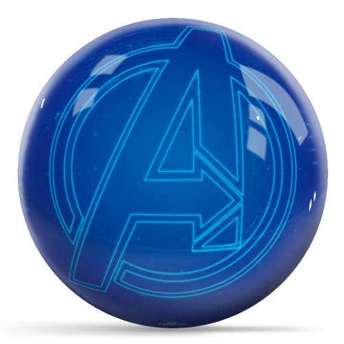 KR Strikeforce Marvel - Avengers - Blue Logo 12lb Bowling Ball