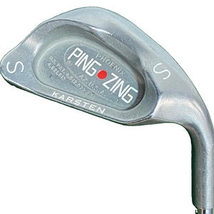 Ping Zing Sand Wedge Red Dot RH KT-M Stiff Steel 35.5 Stock Grip Great Condition