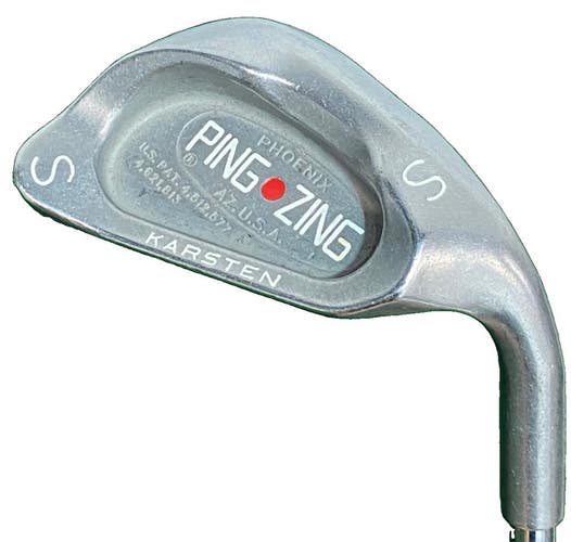 Ping Zing Sand Wedge Red Dot RH KT-M Stiff Steel 35.5 Stock Grip Great Condition