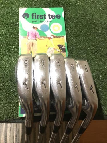 Mizuno MX-25 Hemi Cog Forged Irons Set 5-9 Irons Stiff S300 DG SL Steel STD +1/2