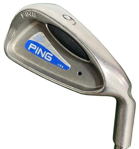 Ping G2 6 Iron Black Dot RH Men's Stiff Flex Steel 37.25" New Midsize Grip Nice