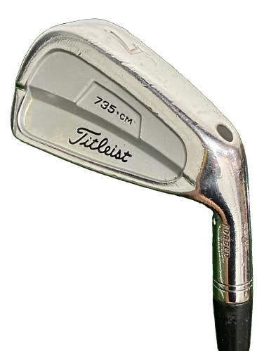 Titleist 735 CM Forged 7 Iron RH Dynamic Gold S300 Stiff Steel 37" Cord Grip